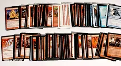 LOT 750+ MAGIC THE GATHERING CARDS COLLECTION MTG 1993 - 2006 RED BLUE FOIL - Image 2