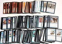 LOT 750+ MAGIC THE GATHERING CARDS COLLECTION MTG 1993 - 2006 RED BLUE FOIL - Image 3