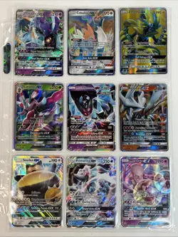 Pokemon Mixed Card Lot Gx Collection 9 Holos Rares 2016-2019 Variety - Image 1