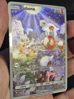 Pokemon TCG Pocket Cubone Genetic Apex Custom Textured Fanart Card - Image 2