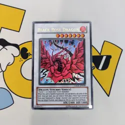 2008 YUGIOH BLACK ROSE DRAGON CROSSROADS OF CHAOS CSOC-EN039 NM card - Image 2