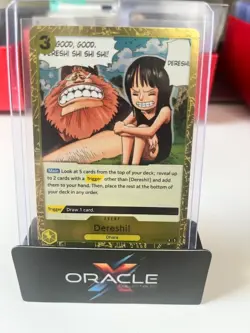 Dereshi! OP09-117 R Foil Rare Emperors?? In The New World One Piece Card Game?? - Image 1