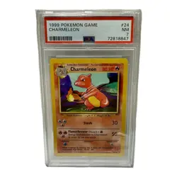 1999 Pokemon Game Charmeleon #24 PSA 7 NM Base Set WOTC Vintage Uncommon Card - Image 1