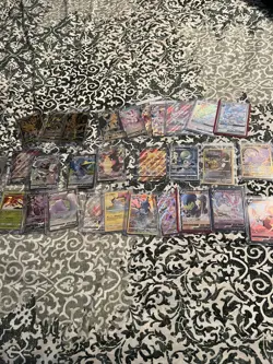 mystery pokemon pack of 30 cards 5 foils 2 hits - Image 1