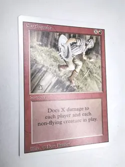 Earthquake NM Revised English Rare 1994 MTG Magic - Image 3