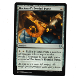 Mtg The List Bucknard’s Everfull Purse Commander: AFR #57 Uncommon - Image 1