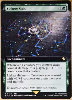 Sphere Grid (Extended Art) - Commander: Final Fantasy, Rare #0123, Regular, NM - Image 1