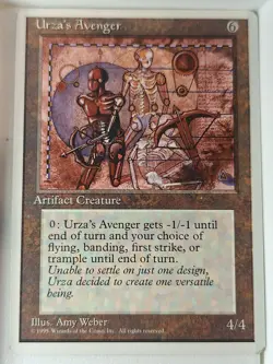Urza's Avenger - 4th Edition Core Set - Magic the Gathering MTG Nice! - Image 1