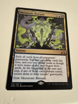 Magic The Gathering: Mnemonic Betrayal. Regular. NM - Image 2
