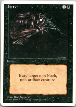 Magic the Gathering Terror Core Set 4th Edition MTG Free Shipping! - Image 1