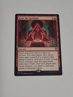 Seize The Spotlight - NM - New Capenna Commander - Mtg - Image 1