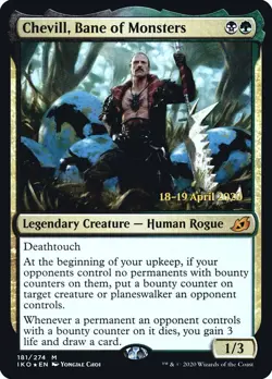 MTG Chevill, Bane of Monsters Ikoria: Lair of Behemoths 181/274 Foil Prerelease - Image 1
