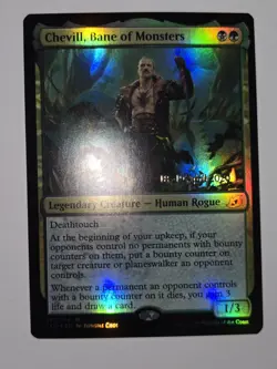 MTG Chevill, Bane of Monsters Ikoria: Lair of Behemoths 181/274 Foil Prerelease - Image 2