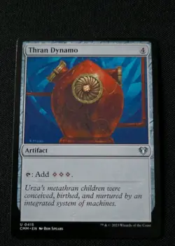 MTG - Thran Dynamo - Commander Masters - Near Mint Uncommon #415 Non Foil - Image 1