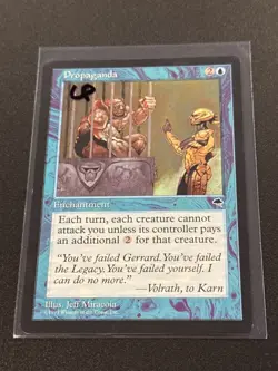 Tempest Propaganda MTG Magic the Gathering LP - Image 1