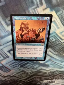 MTG Attunement EX/LP- Urza's Saga - Image 3