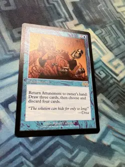 MTG Attunement EX/LP- Urza's Saga - Image 5