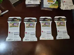Pokemon TCG - Evolving Skies Sleeved Bossyer Packs - Full Art Work Set - Image 2