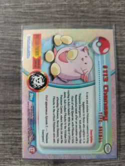 2000 Topps Pokemon Animation Series #113 Chansey Foil Nm-mint - Image 2