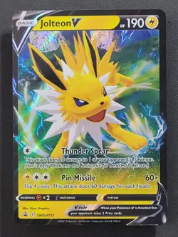 Jolteon V #SWSH151 Black Star Promo Pokemon TCG - Image 1