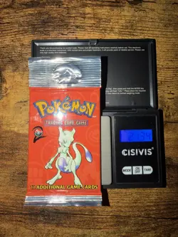 Pokemon Base Set 2 Long Crimp Booster Pack Sealed Full Set of 4 all Heavies - Image 2