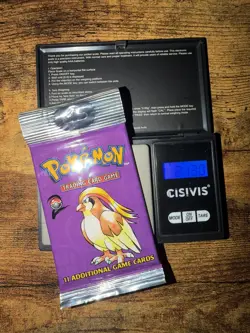 Pokemon Base Set 2 Long Crimp Booster Pack Sealed Full Set of 4 all Heavies - Image 5