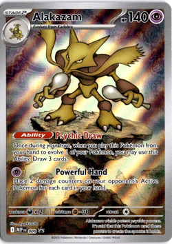 Alakazam 009 Pokemon Mega Evolution Promos NM - Image 1