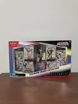 Pokemon TCG Prismatic Evolutions Premium Figure Collection Box - Image 1