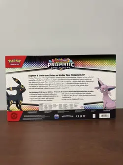 Pokemon TCG Prismatic Evolutions Premium Figure Collection Box - Image 2