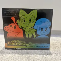 Pokemon TCG Paldea Evolved POKEMON CENTER Elite Trainer Box Sealed - Image 1