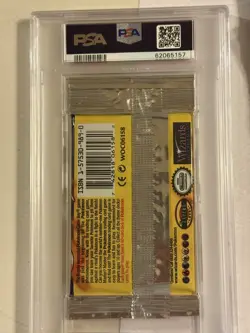 RARE VINTAGE 1999 WOTC - POKEMON BASE FOIL PACK CHARIZARD - LONG PACK PSA 9 - Image 2