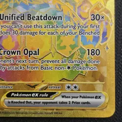 2025 POKEMON PRISMATIC EVOLUTIONS TERAPAGOS EX 180/131 HYPER RARE - Image 4
