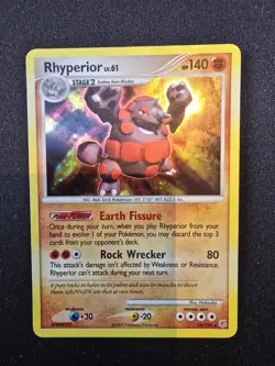 Rhyperior - 12/130 - Diamond & Pearl - Vintage 2007 - HOLO - Pokemon - Image 1