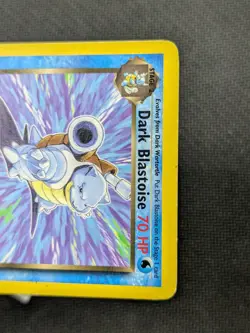 Dark Blastoise 20/82 - Team Rocket Unlimited Non-Holo Rare Pokemon TCG MP - Image 5