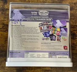 Pokemon TCG - Chilling Reign - Pokemon Center Exclusive W/Case - Sealed! B - Image 4
