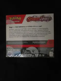 Pokemon TCG Scarlet and Violet Base Set Booster Box 36 Packs, New Sealed - Image 2