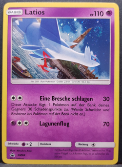 Latios SM88 Schimmernde Legenden Holo Promo Pokemon Pokemon Karte Deutsch NM - Image 1