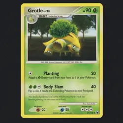 Grotle 37/100 D&P: Majestic Dawn (2008) Pokemon TCG LP/MP - Image 1