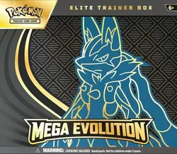 Pokemon Mega Evolution Elite Trainer Box Lucario ETB - Sealed - Image 1
