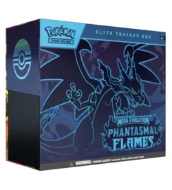 Pokemon TCG - Mega Evolution Phantasmal Flames Elite Trainer Box ETB New Sealed - Image 1