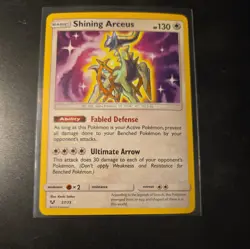 2017 Pokemon Shining Arceus Holo 57/73 - Shining Legends - NM - Image 1