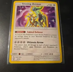 2017 Pokemon Shining Arceus Holo 57/73 - Shining Legends - NM - Image 3