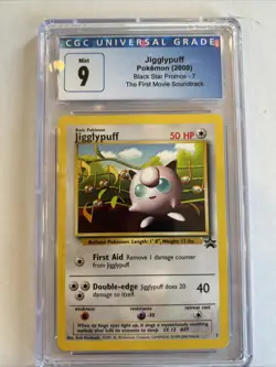 Pokemon 2000 Promo #7 Jigglypuff Black Star - Image 1