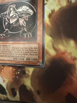 Horus the Black Flame Dragon LV4 - SOD-EN006 - Rare - Unlimited Edition - Image 3