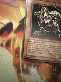 Horus the Black Flame Dragon LV4 - SOD-EN006 - Rare - Unlimited Edition - Image 4