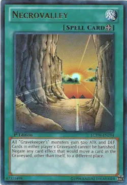 Yugioh! MP Necrovalley - LCYW-EN194 - Ultra Rare - Unlimited Edition Moderately - Image 1