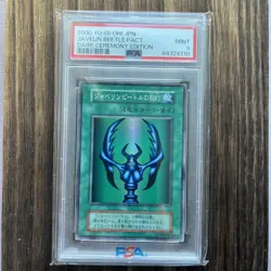 Javelin Beetle Pact PSA9 Dark Ceremony Japanese Yu-Gi-Oh! JPN 2000 Mint - Image 1