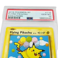 Flying Pikachu 110/108 XY Evolutions PSA Gem Mint 10 Graded Pokemon TCG Card - Image 3