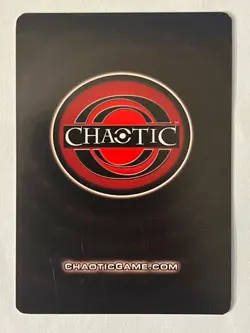 Chaotic 77/100 Elemental Elegy Super Rare Holo Foil Mugic Card - Image 2
