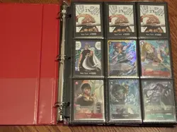One Piece TCG Binder Collection a bunch of finalist cards, pre-release winners - Image 1